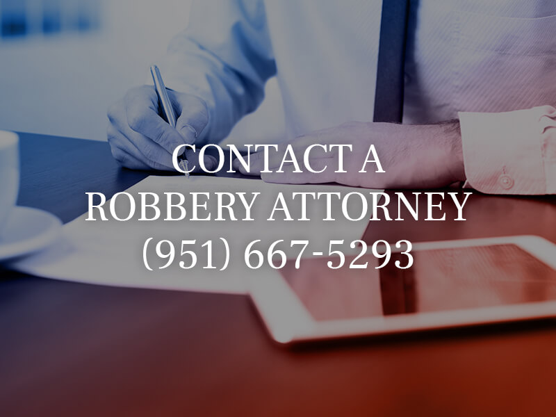 Riverside Robbery Lawyer