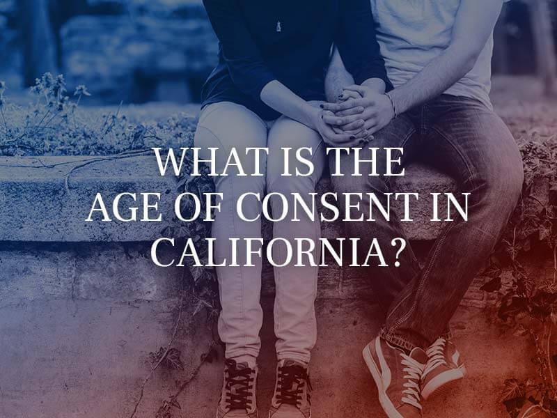 What is the age of consent in California?