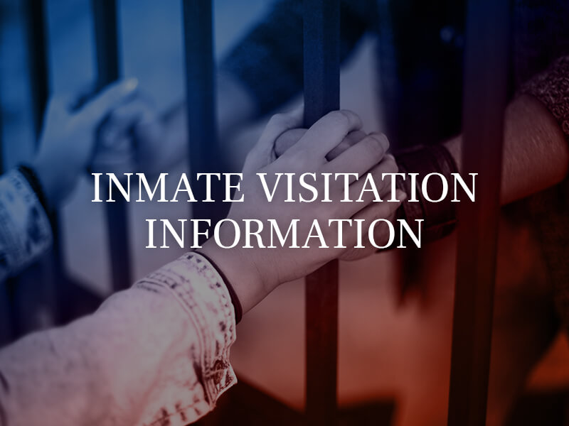 Inmate visitation Information