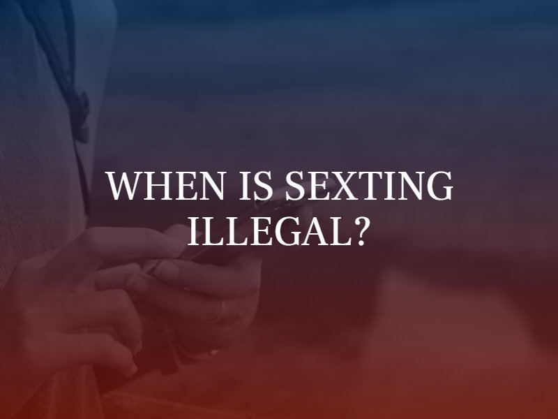 Teen Sexting Laws in California